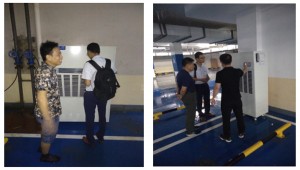 金隅紫京府地下車庫除濕機(jī)案例