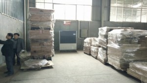 木業地板倉庫除濕機實施項目